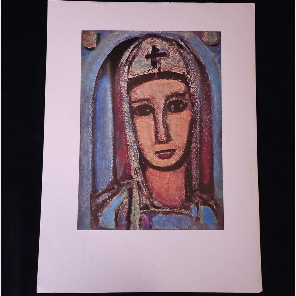 1947 Georges Rouault Veronique 1st Edition Period Parisian Lithograph Art Print